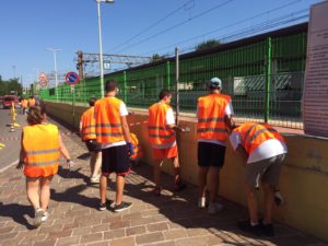 Summer Camp: giovani al lavoro per il decoro della Città