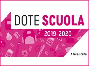 Dote Scuola 2019-2020: seconda edizione