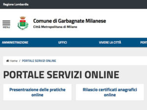 Certificati Anagrafici: ora rilasciati tramite il Portale Servizi sul Sito del Comune!