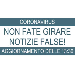 CoronaVirus: chiarimenti su notizie false