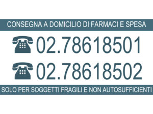 Servizio di consegna farmaci e spesa per soggetti fragili