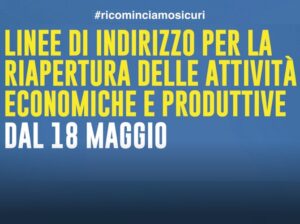 Regione Lombardia: linee di indirizzo riapertura attività economiche e produttive