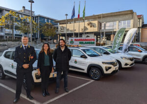 Tre nuove auto elettriche per il Comune