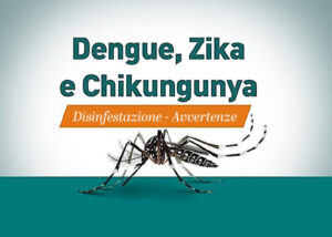 Dengue, Zika, Chikungunya: intervento straordinario di disinfestazione